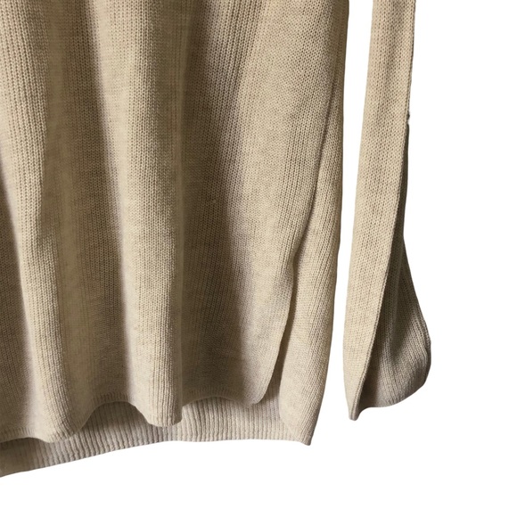 Koton Loose Fit Knit Sweater size large - cream colour - Picture 3 of 8